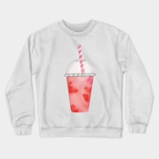 Strawberry milkshake Crewneck Sweatshirt